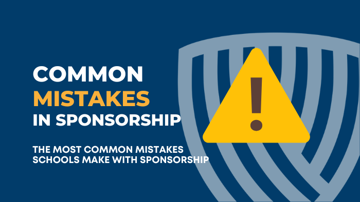 common mistakes in sponsorship
