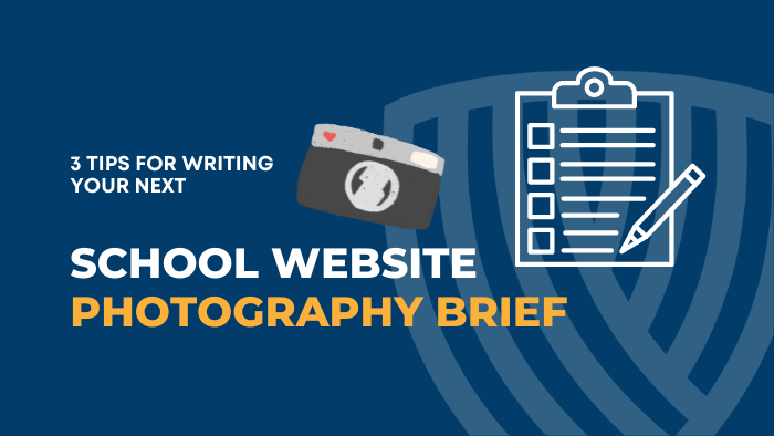 3 tips for writing your next school website photography brief