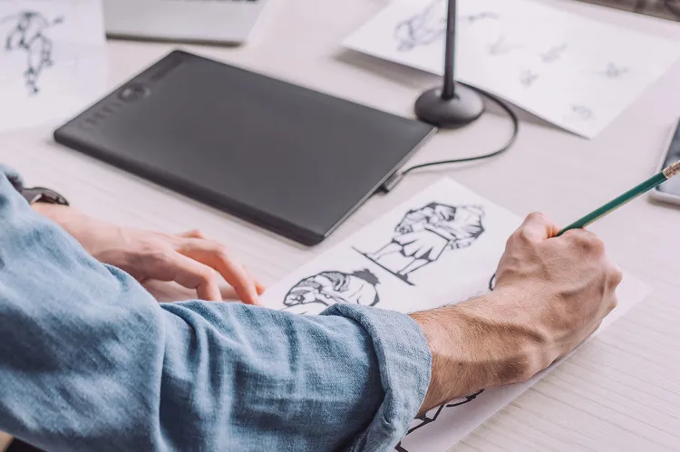 Custom sports house logo and school mascot design services