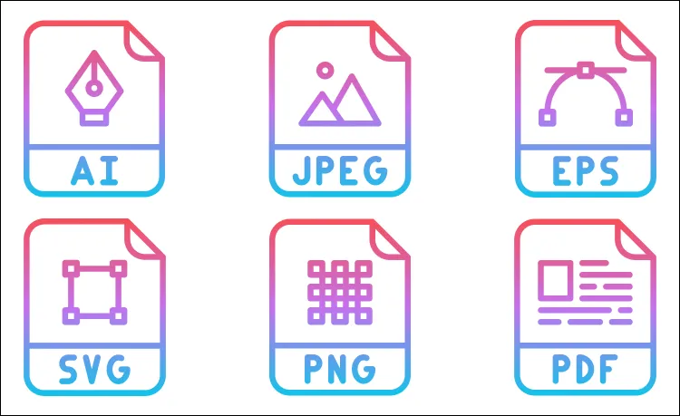 Vector logo redraw service - professional logo file formats for school branding