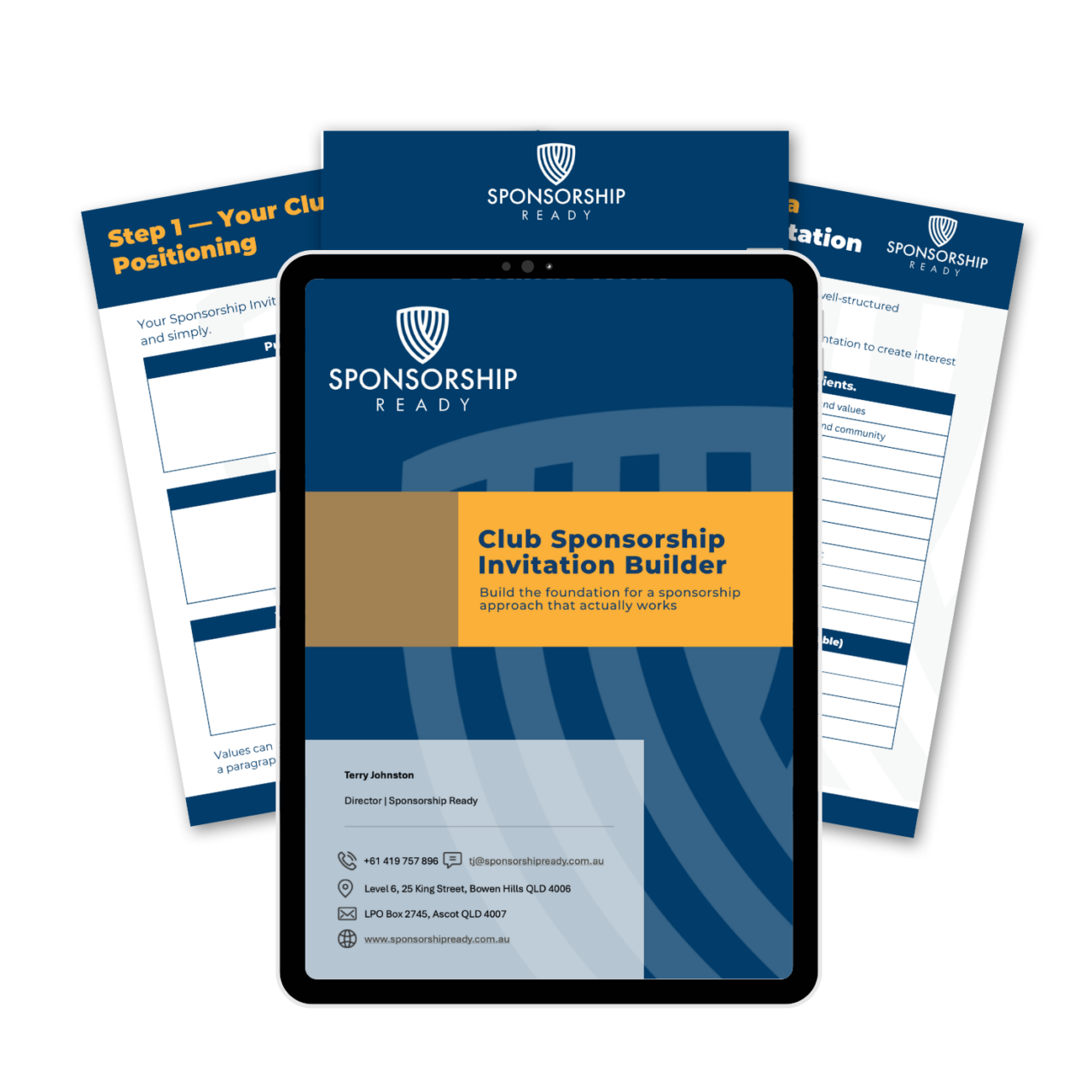 Sponsorship Invitation Builder for Clubs - Sponsorship Ready
