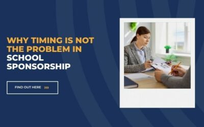 Why Timing Is Not the Problem in School Sponsorship