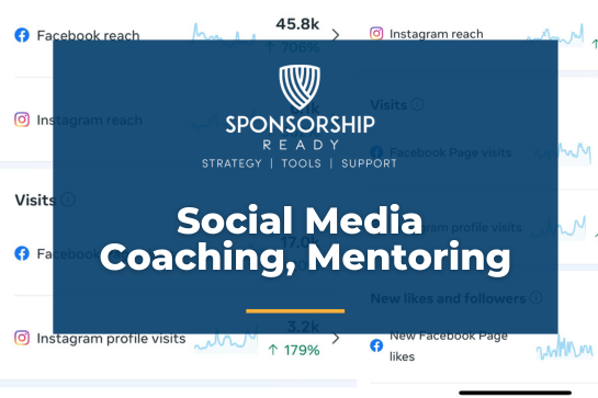 Social Media Coaching, Mentoring & Consulting with Sponsorship Ready