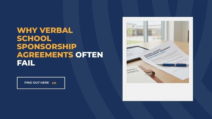 Why Verbal School Sponsorship Agreements Often Fail