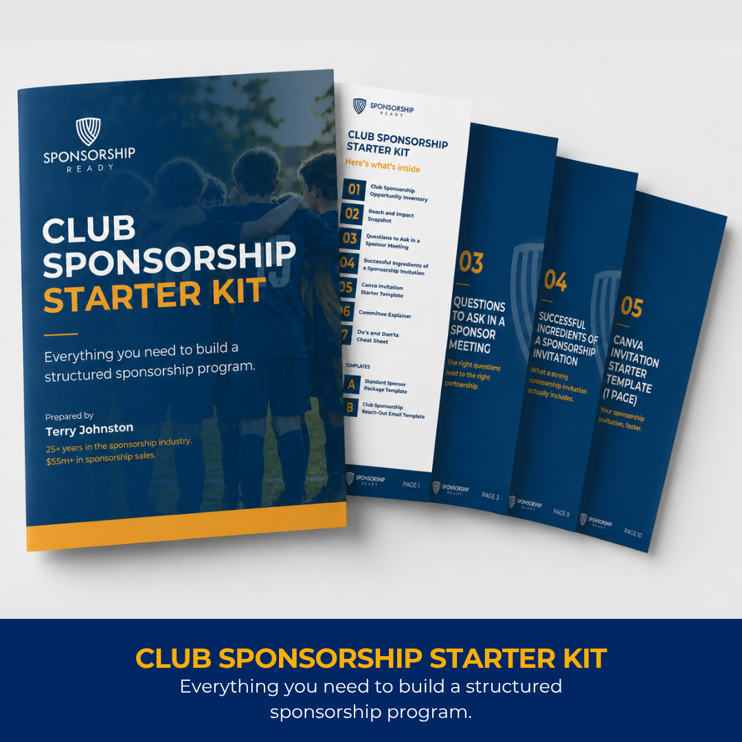 Club Sponsorship Starter Kit